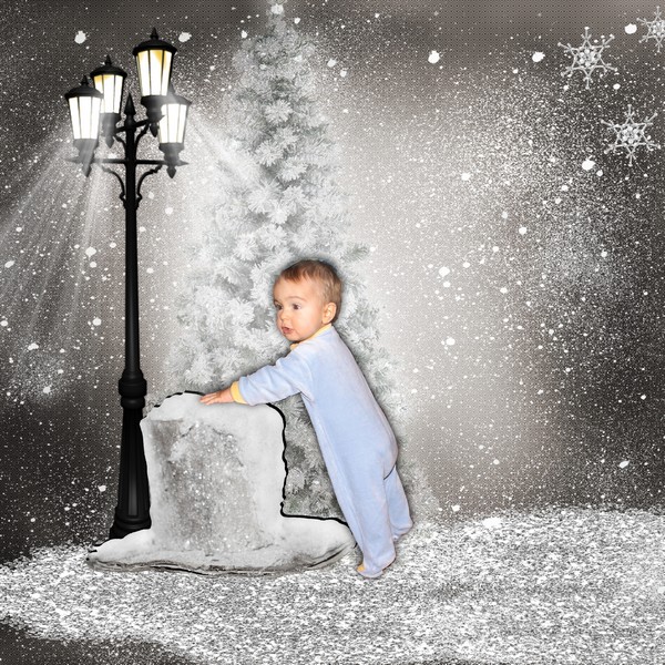 Dany et le chapeau enneigé...