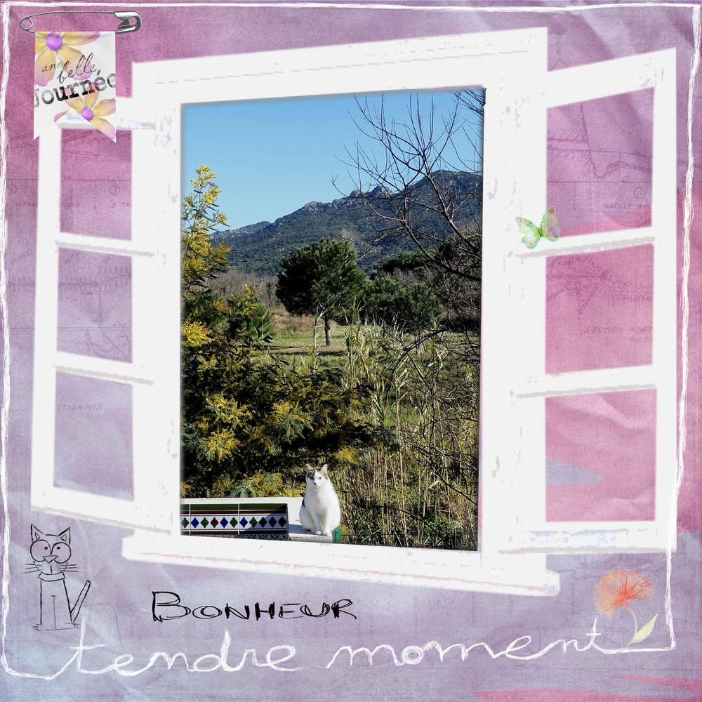 de ma fenêtre défi Dom