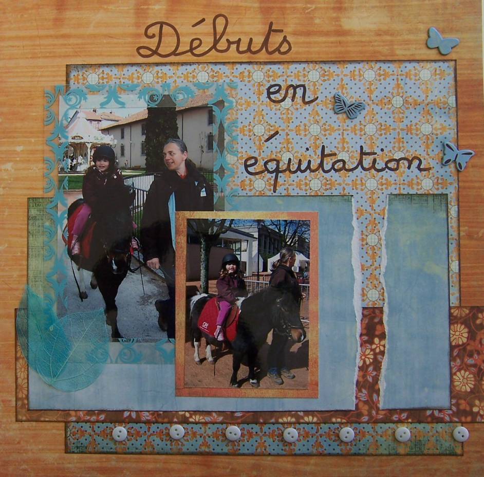 débuts en équitation