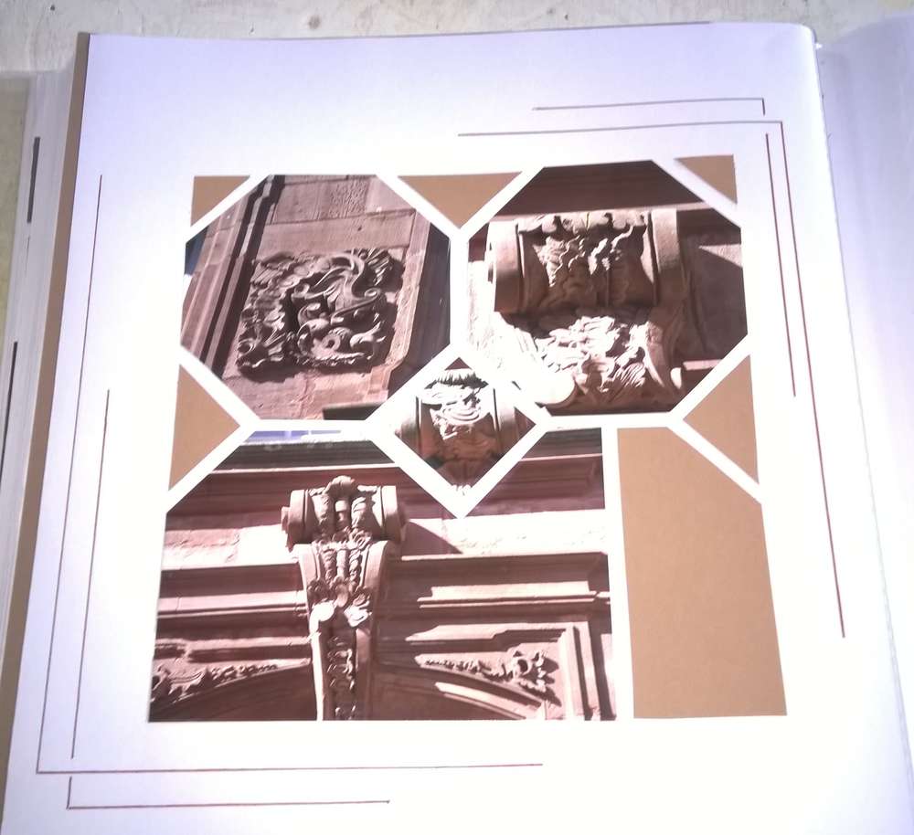 décorations murale de la maison du marchand Lunéville