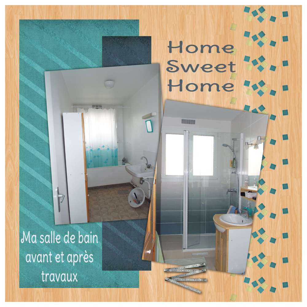 Défi 05 juin Home Sweet Home de Martine