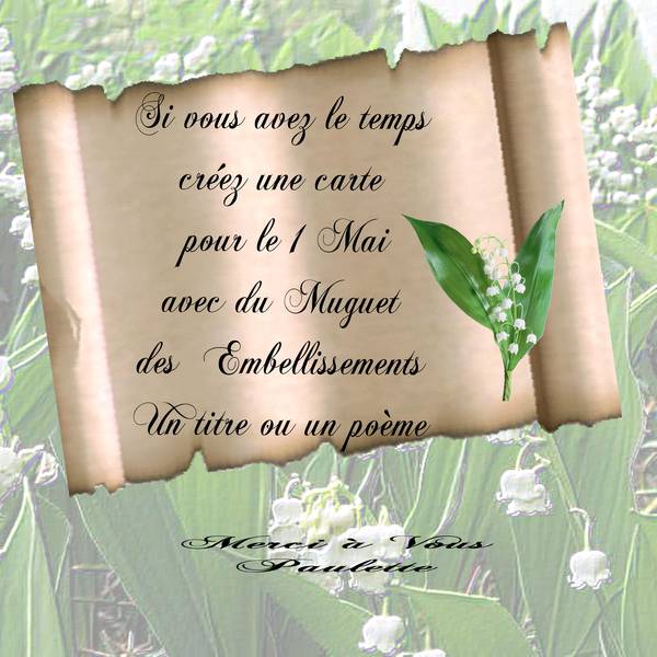 DEFI 1 MAI