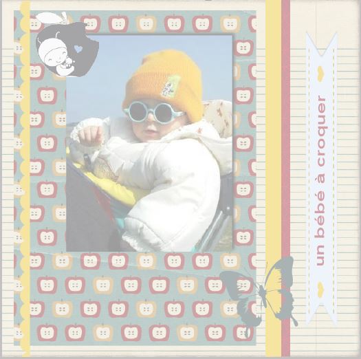 défi 14 - un bébé à croquer