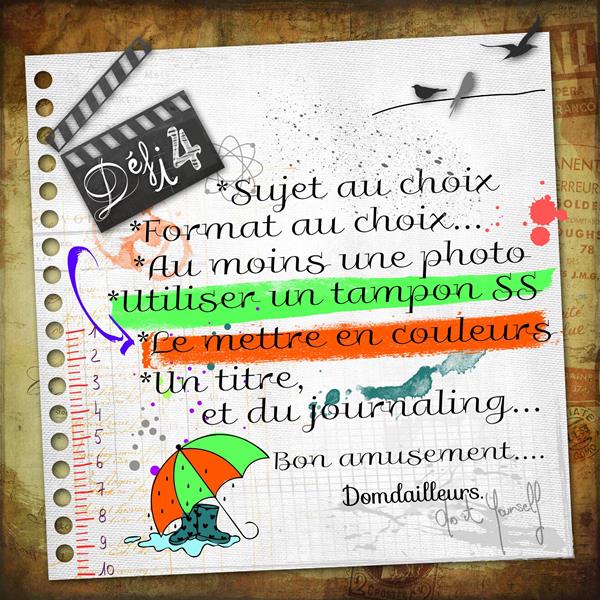 defi 4 tampon colore