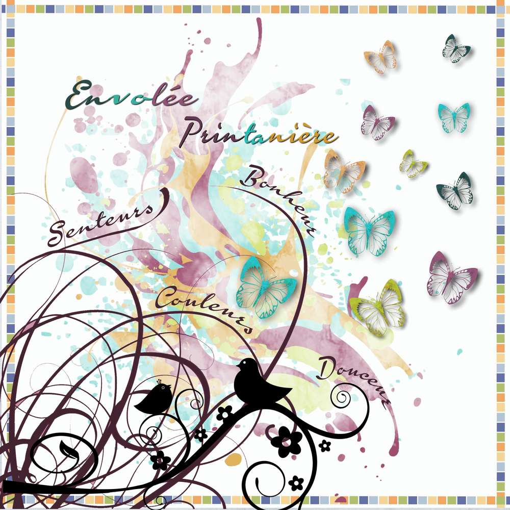 Défi Arabesques Aliselle Envolée printanière