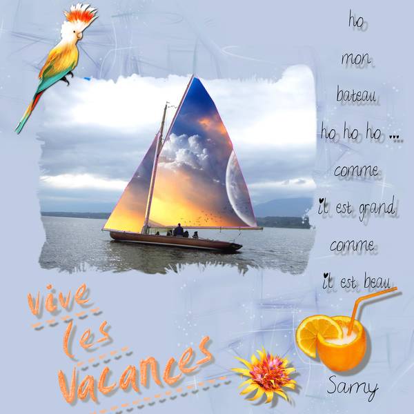 défi bateau gilberte