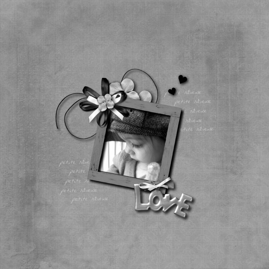 Défi Bérengère couleur gris et noir