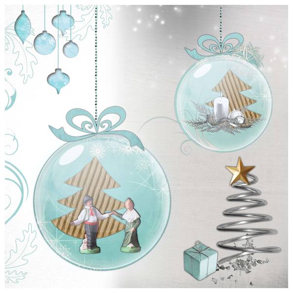 Défi boules de Noël de Karine