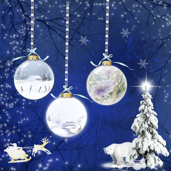 défi boules de Noël