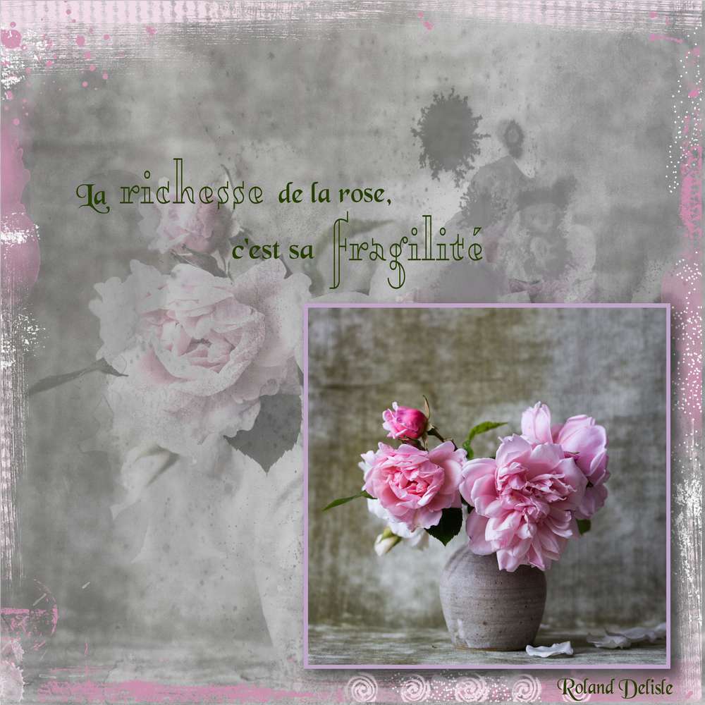 Défi bouquet Gilberte Roses