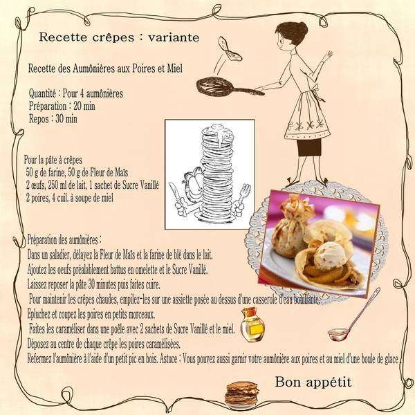 Défi Bouvier chandeleur recette
