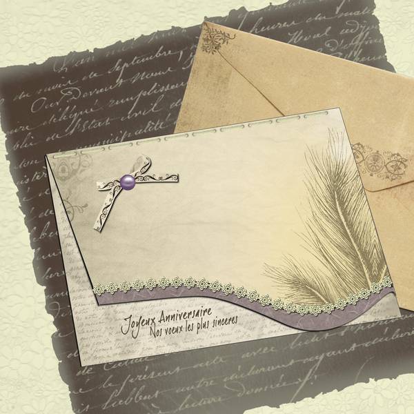 Défi Burloux - Carte Anniversaire