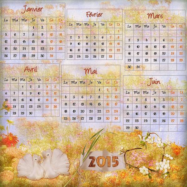 DEFI CALENDRIER DE LAURETTE
