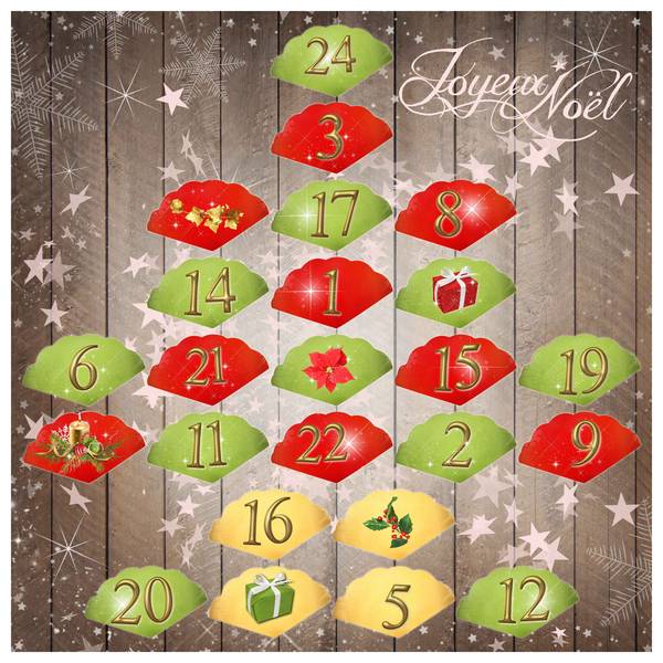 Défi calendrier de l'Avent de Jeff