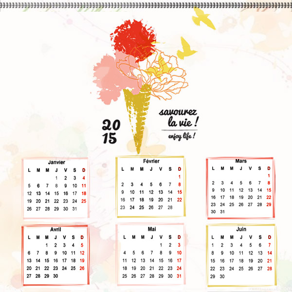 Defi Calendrier laurette