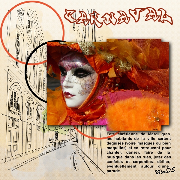 Défi Carnaval Gilberte