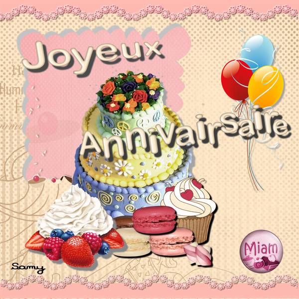 défi carte aniv Burloux