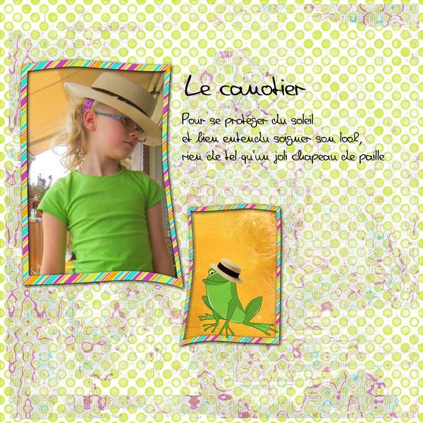 Défi chapeau Martinas