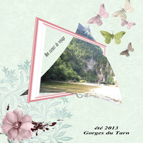 défi Corinne carnet de Voyage