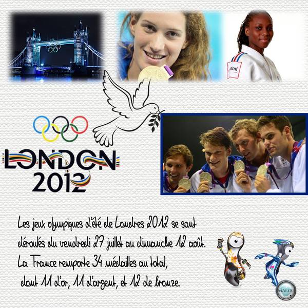 Défi Corinne - jeux olympiques