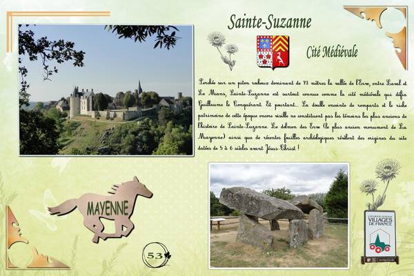 Défi Corinne - l'Un des Plus Beaux Villages de France