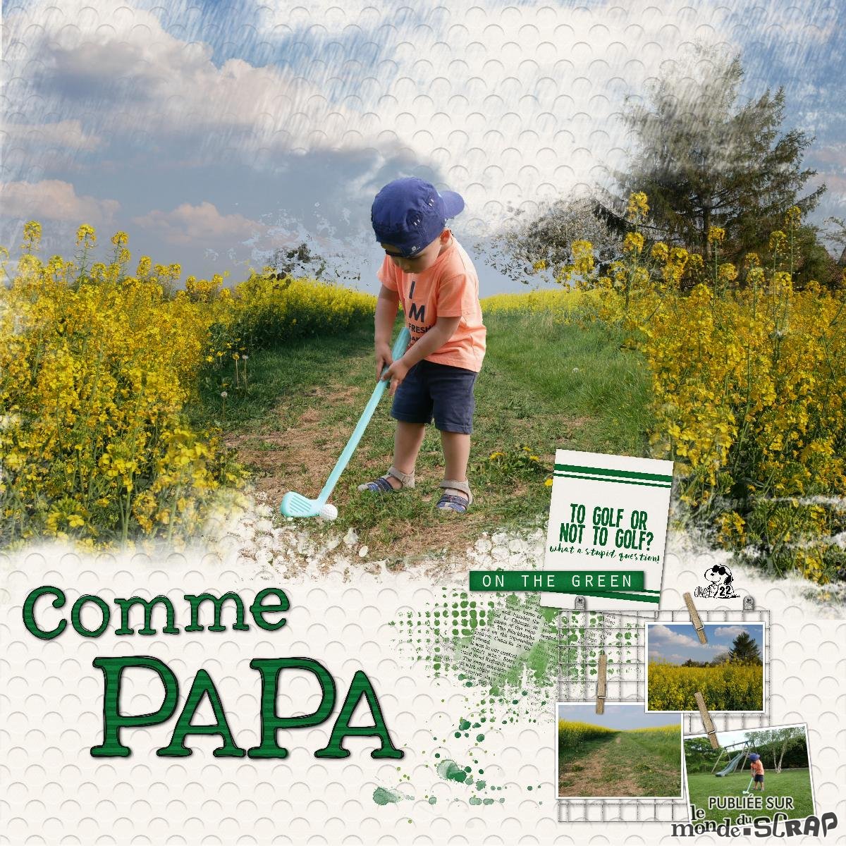 Défi création marie rose