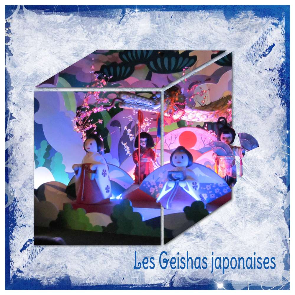 Défi cube et hors cadre de Mamy Rose