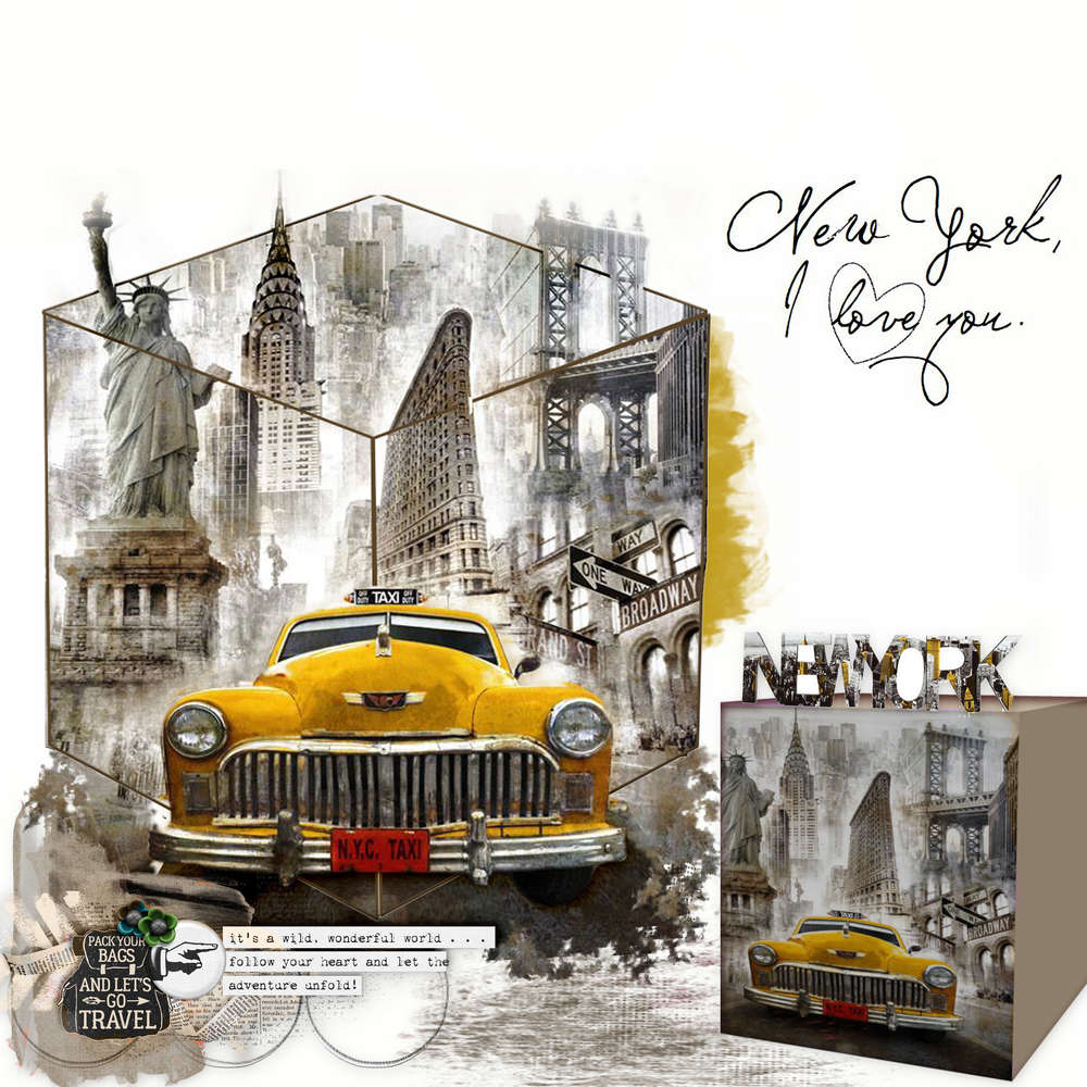 Defi cube marie Rose