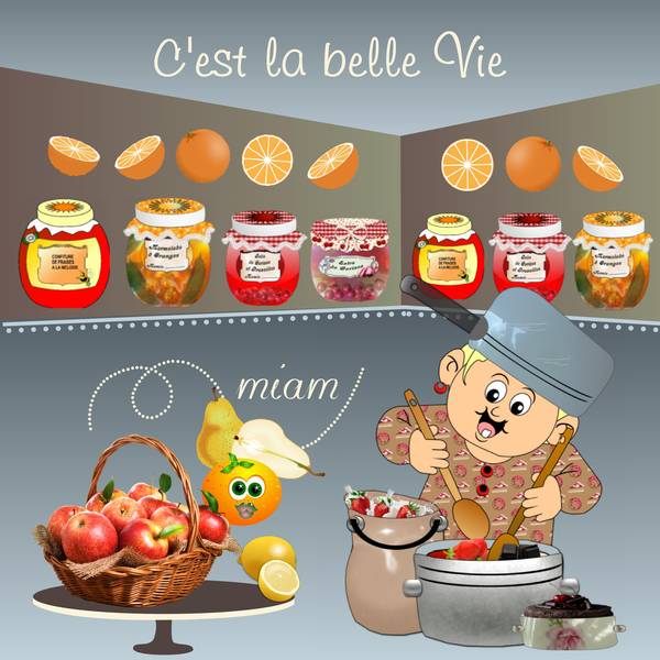 DEFI D'AUTOMNE LES CONSERVES - C'EST LA BELLE VIE