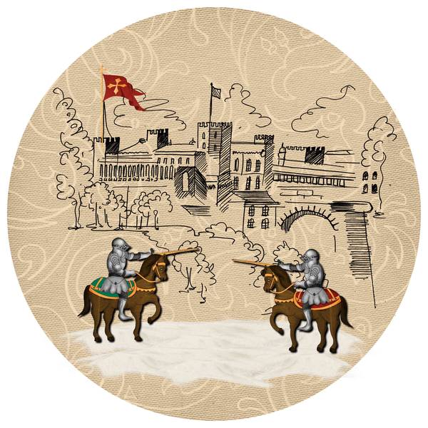 Défi déco gabarit rond de Gilberte