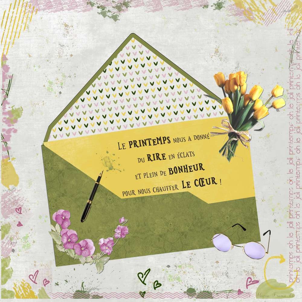 DEFI ENVELOPPE GILBERTE