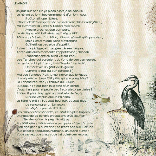 Defi Fables de la Fontaine Kinouliline