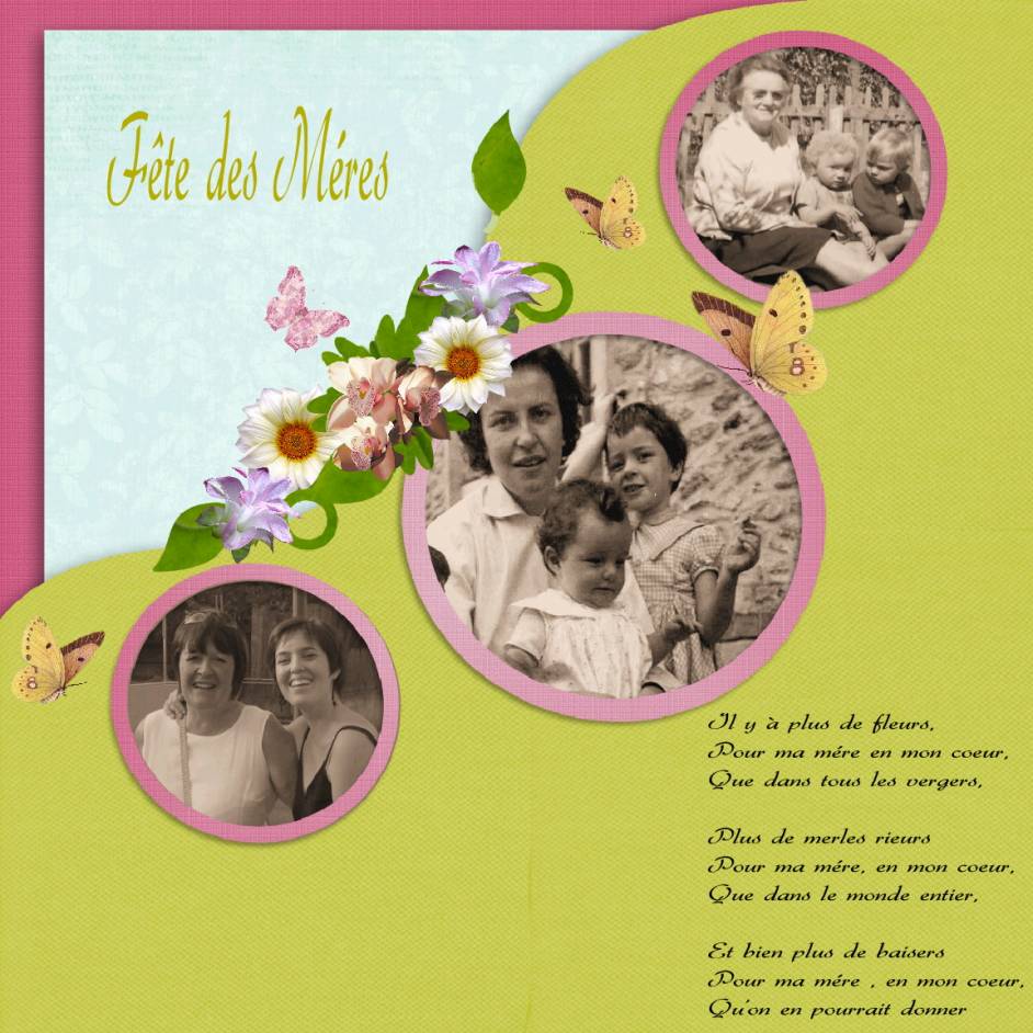 Défi fête des mére Martinas