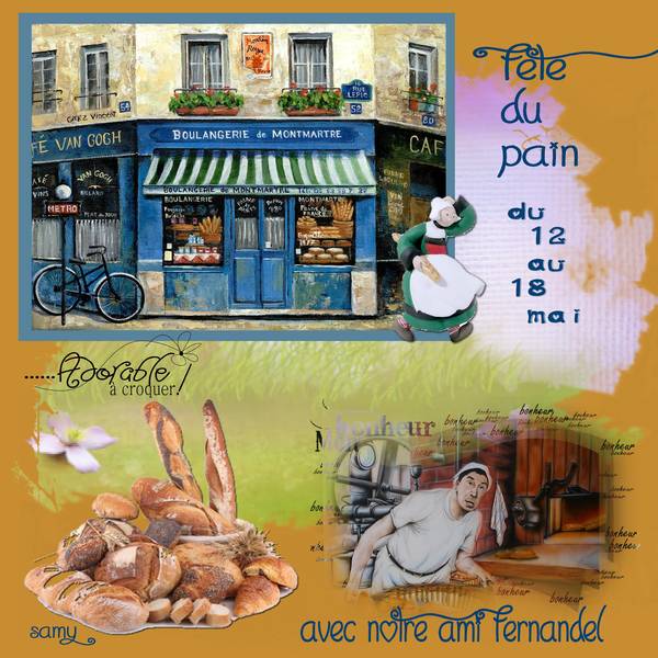 défi  fête du pain ( 20 ) laurette