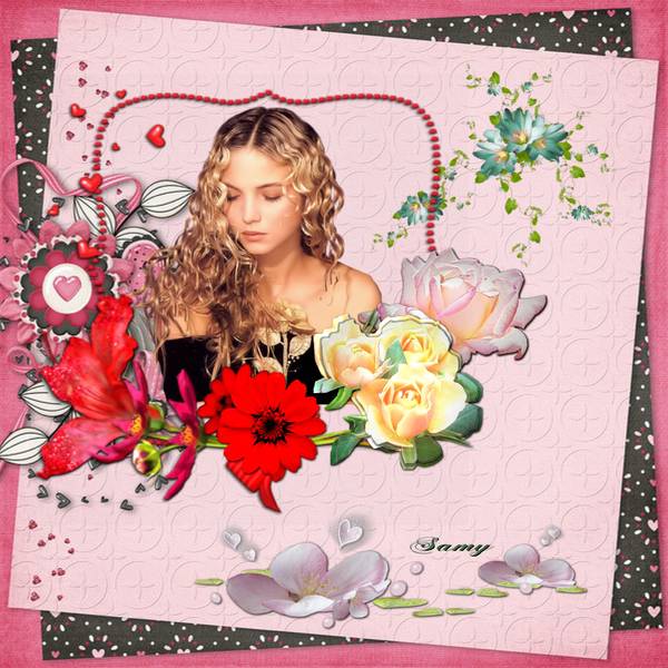 défi fleurs créacarte