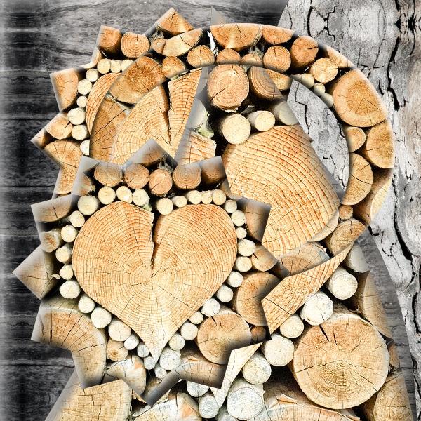 Defi Gilbert coeur bois ......