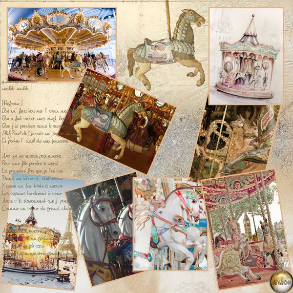 Défi Gilberte - Carroussel - Manège.