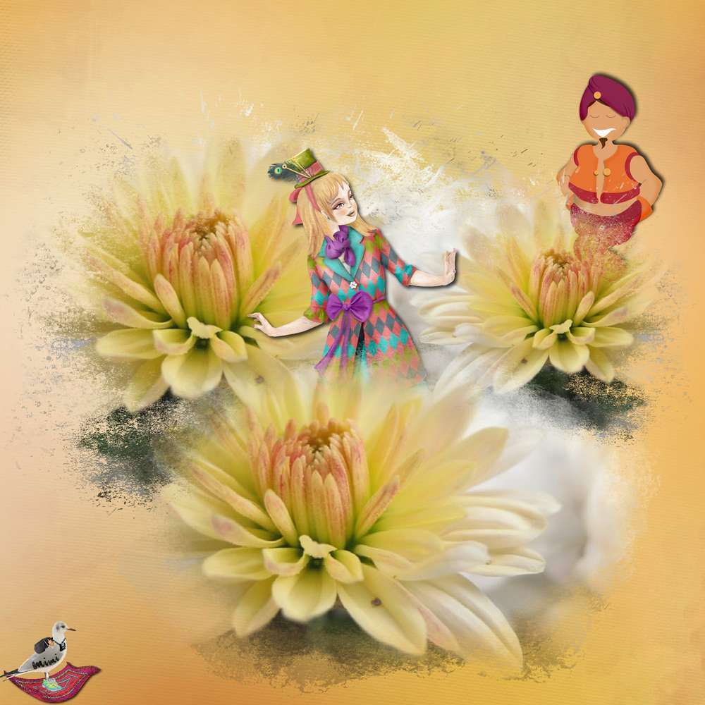 défi Gilberte-Chrysantème