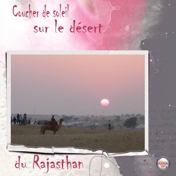 Défi Gilberte - coucher de soleil.