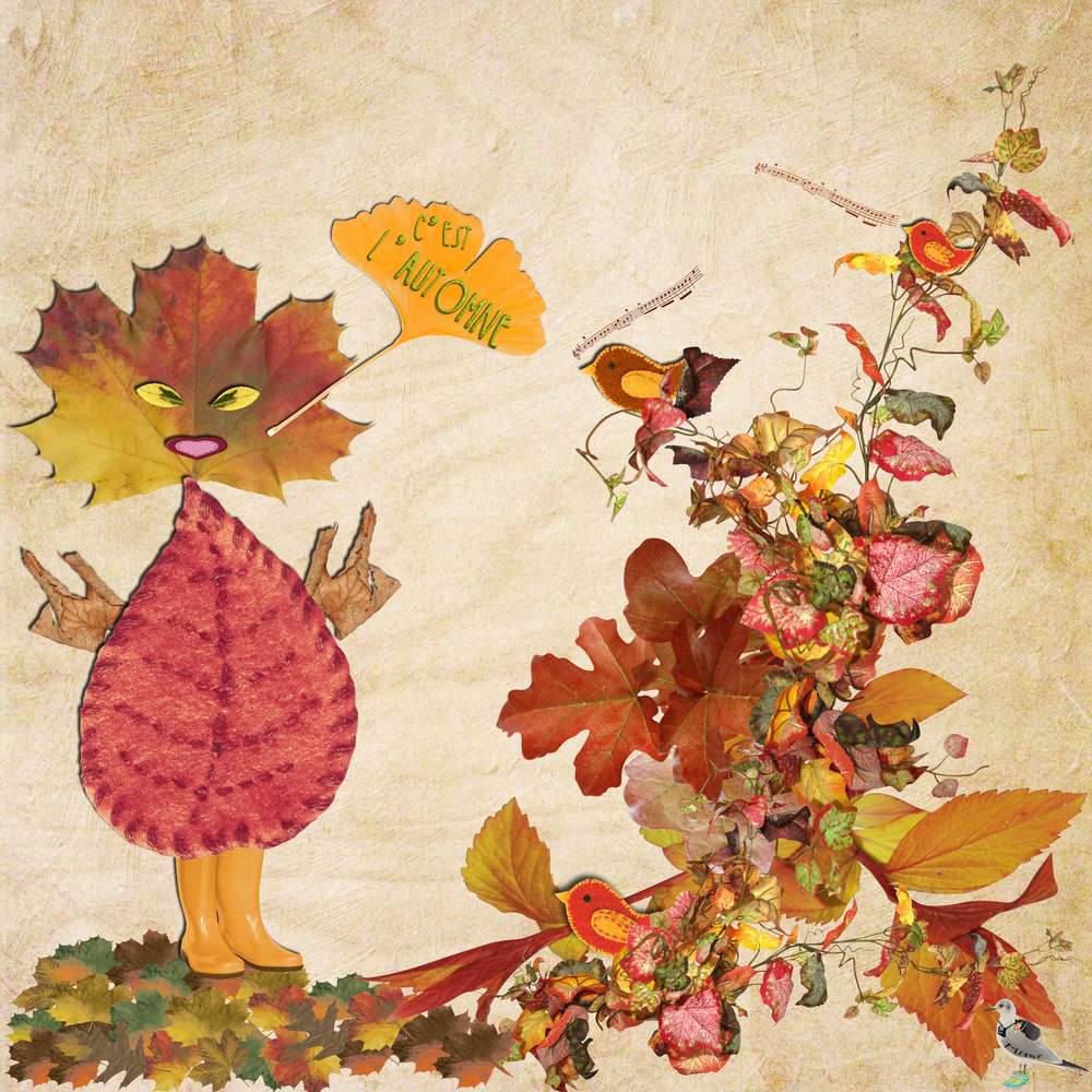 défi Gilberte-feuilles d'automne