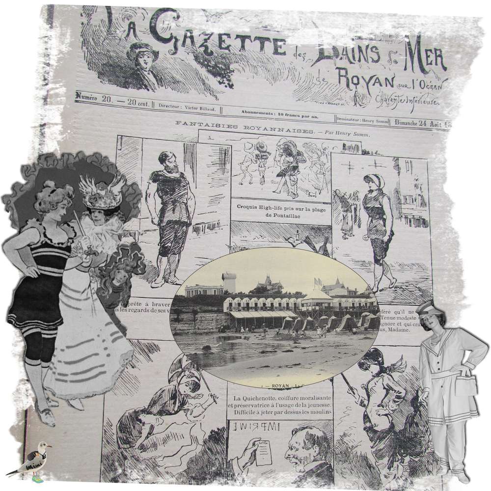 défi Gilberte-fond journal