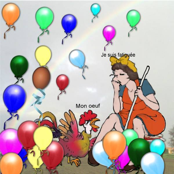 Défi Gilberte la fin des couleurs