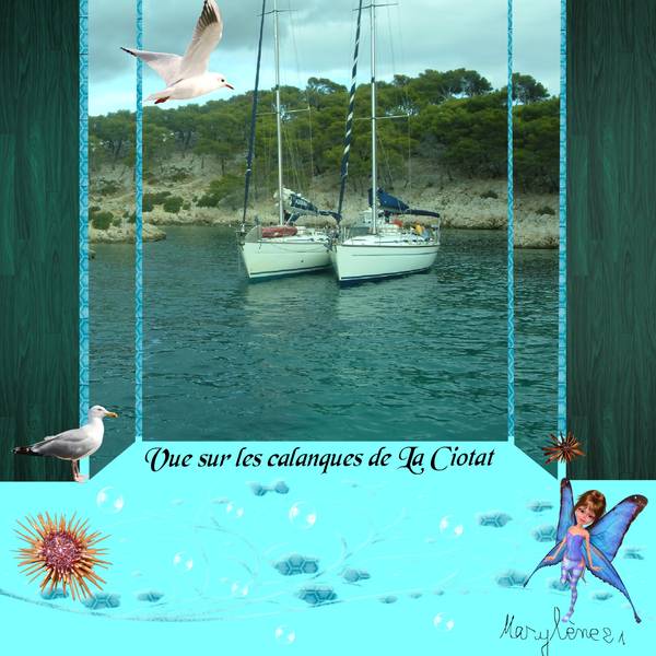 DEFI GILBERTE - LES CALANQUES