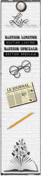 Défi Gilberte - Marque page.