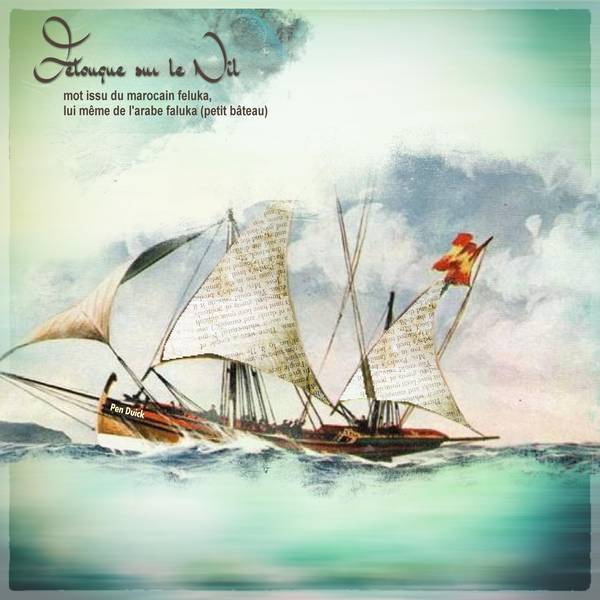 Défi Gilberte   - Mon bâteau à voile