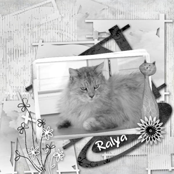 Défi Gilberte nuances gris