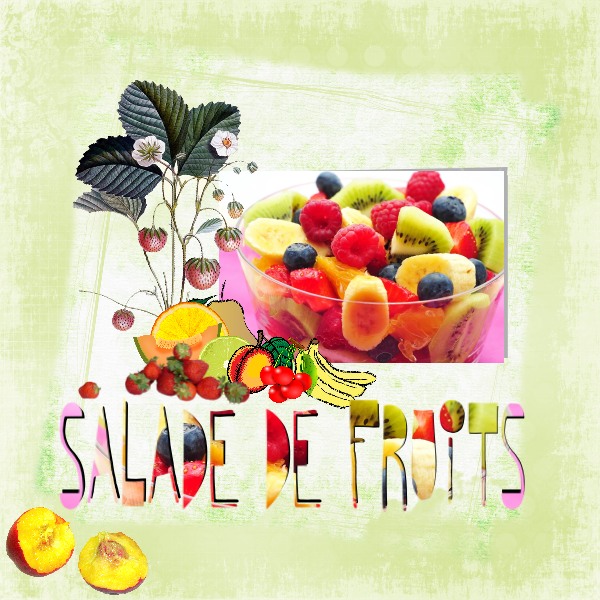 Défi Gilberte Si j'étais un fruit