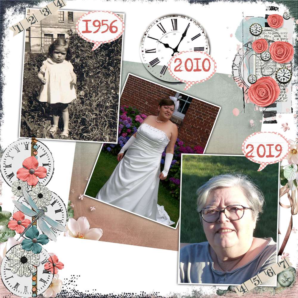 défi gilberte sur le temps qui passe