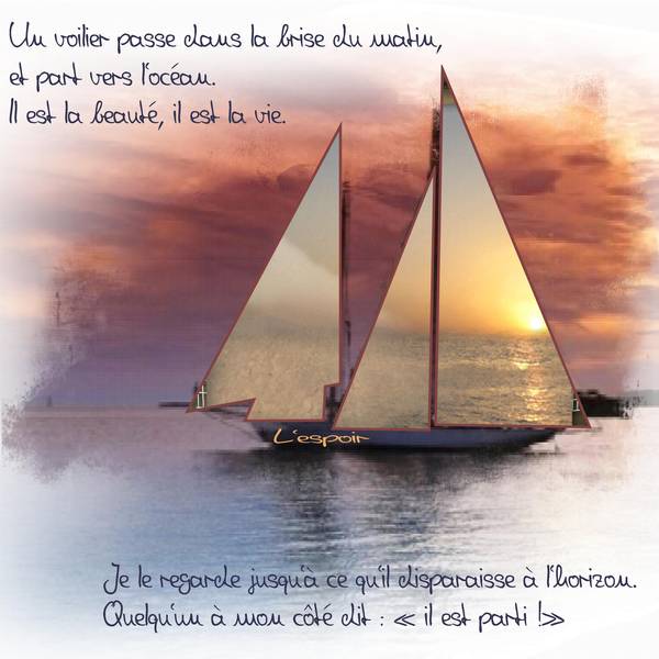 Défi Gilberte - Voilier.