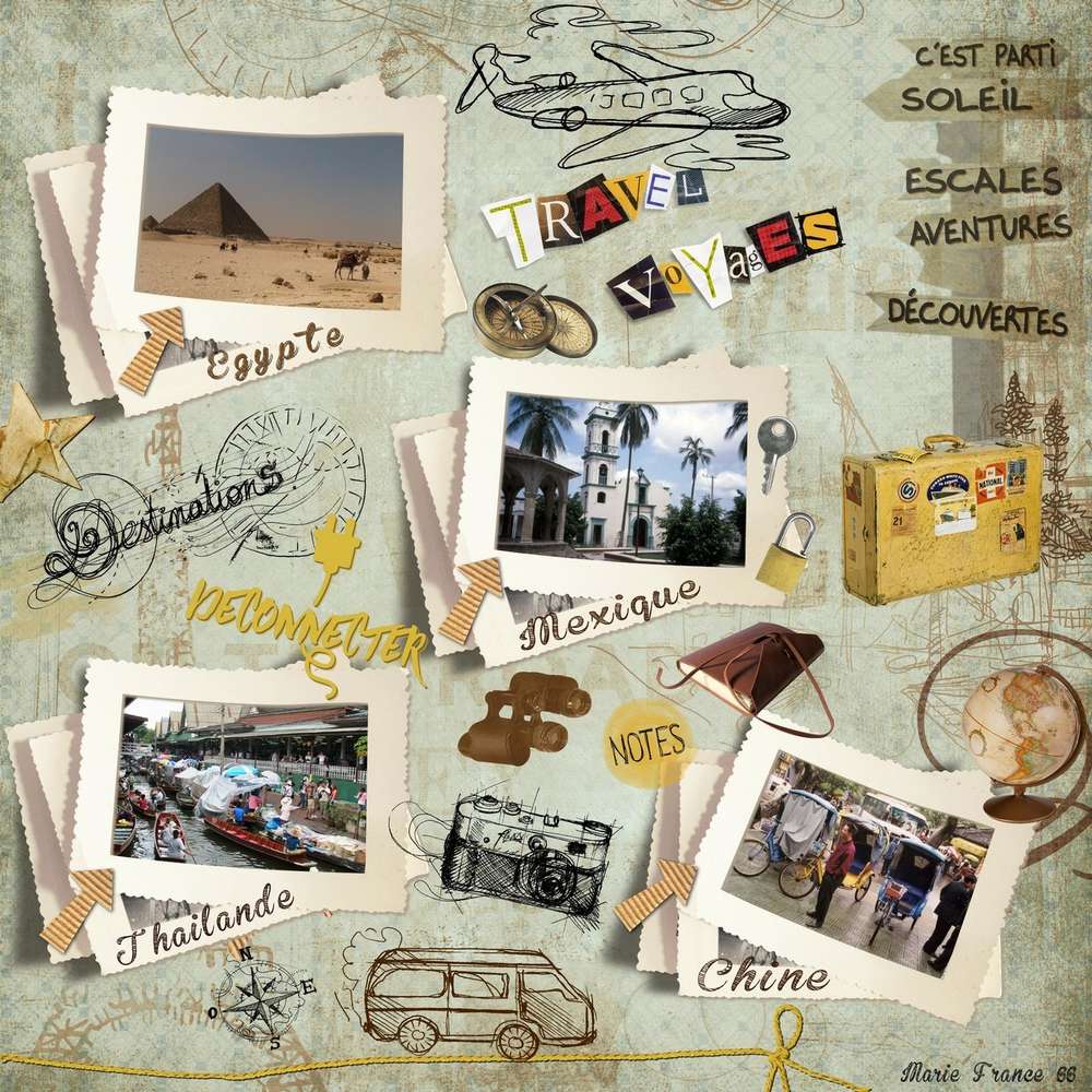 Défi inspiration "Autourdumonde"